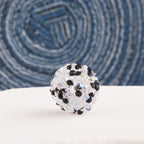 Rhinestone Round Clay Beads 16mm Glittering Epoxy Polymer 10pcs 6