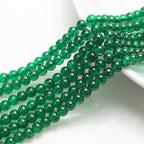 Crackle Round Glass Beads 8mm Monochrome Translucent 200pcs 7