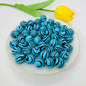 Dopamine Colored Zebra Patterned Acrylic Beads 16mm 50pcs 11
