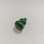 Vintage Lampwork Gourd Glass Beads 16x20mm Confetti Phoenix Tail 10pcs 9