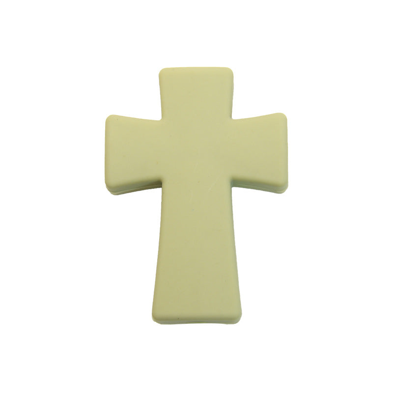 Silicone Focal Beads Cross Sunflower Skull Camouflage 20pcs