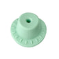 Silicone Focal Beads Hats Raised Dash Brim Detail 20pcs 15
