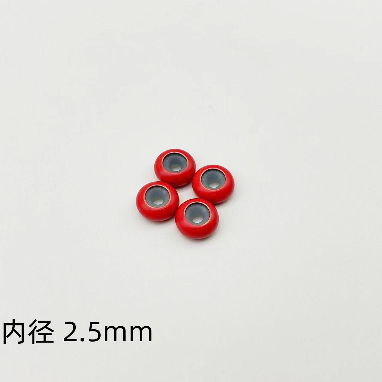 Brass Spacer Beads 10mm Colorful Enamel Large Hole 20pcs 12