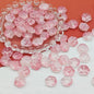Czech Glass Beads Cat Paw 14mm Pastel Matte 25pcs 12