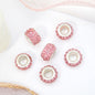 Rhinestone 3-Rows Spacer Beads 12mm Large Hole 50pcs 10