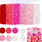 Heishi Clay Beads 6mm Multicolor Smooth Matte Polymer 1box