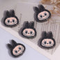 Labub Head Metal Beads 22mm Enamel Painted Alloy 10pcs 11
