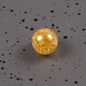 Plating Round Acrylic Beads 16mm AB Colored Crackle 100pcs 14