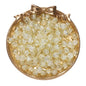Crackle Round Glass Beads 8mm Colored Hole 1.3mm 50pcs 23