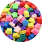 Flat Clay Beads 10mm Color Fruit Cartoon Mixed Design 1000pcs 26