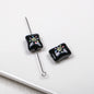 Sun Pattern Square Acrylic Beads 14mm Colorful Candy Bag 20pcs 5