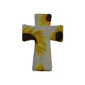 Silicone Focal Beads Cross Sunflower Skull Camouflage 20pcs