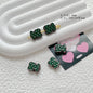 Christmas Series Metal Beads Baking Painted Alloy 20pcs 30