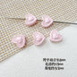 Butterfly Painted Metal Beads Decorative Alloy 10pcs 18