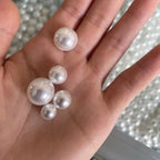 Imitation Pearl Glass Beads Round Lustrous Mixed Colors 4-16mm 100pcs 3