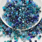 Czech Electroplated Faceted Glass Beads 8mm Soft Shimmer 100pcs 10