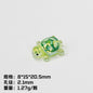 Glow In The Dark 3D Turtle Resin Beads 20mm Colorful Glossy 10pcs 9
