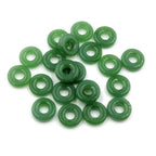 Glass Round Spacer Beads 12mm Imitated Jade 100pcs 5