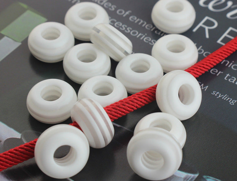 Resin Donut Spacer Beads 14mm Colorful 500pcs 8