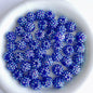 Bubblegum Round Rhinestone Beads 14mm Textured Shimmer 50pcs 20
