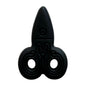 Silicone Focal Beads Creative Scissors Embossed Details Color Mix 20pcs 13