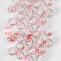 Clear Christmas Tree Inside Resin Beads 16mm Round Colorful 20pcs 5