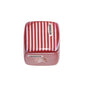 Striped Designer M Acrylic Square Beads 14mm 10pcs 15