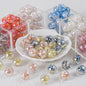 Twilight Rose Resin Beads 16mm Round Mixed Colors 20pcs 2