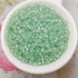Frosted Seed Glass Beads 3mm Pastel Transparent Colors 300pcs 11