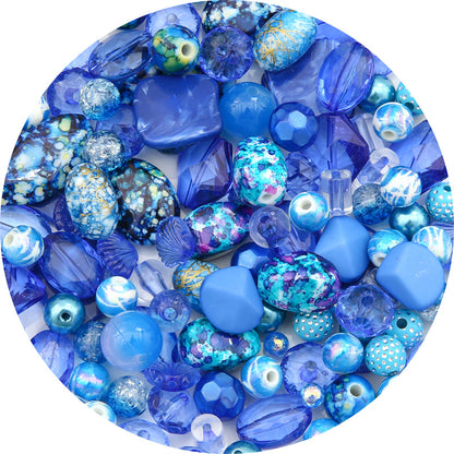 Mixed Style Acrylic Beads Colorful Hearts Bows Gems Assorted 39