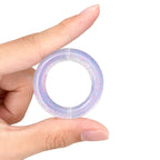 Circle Love Glitter Silicone Focal Beads Glitter Design 10pcs 3