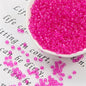 Frosted Transparent Seed Glass Beads 3mm Mixed Colors 1400pcs 24