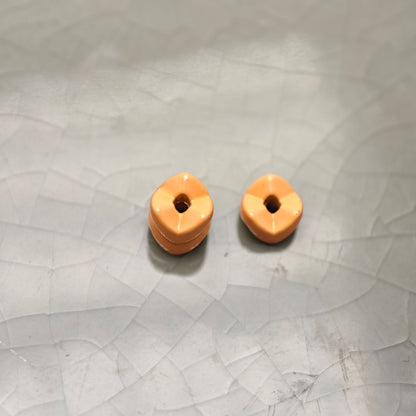 Alloy Wave Spacer Beads 6mm Baking Painted Zinc 30pcs 14
