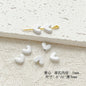 Chair and Jigsaw Metal Beads Painted Colorful Glossy 20pcs 22