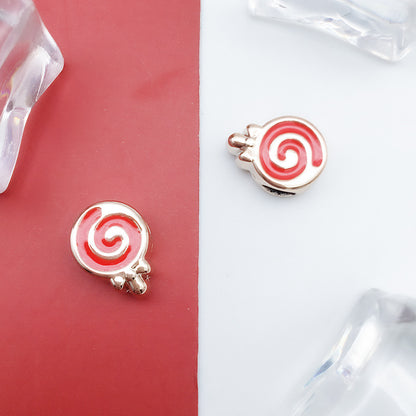 Enamel CCB Plastic Acrylic Beads 9-15mm Large Hole Playful Shapes 40pcs 37