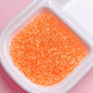 Clear Peanut Shaped Acrylic Beads 4x6.5mm Candy Series 200pcs 6