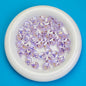 Transparent Plating Bear Paw Acrylic Beads 16mm Iridescent 20pcs 12