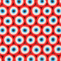 Flat Clay Beads 10mm Evil Eye Polymer Bright Mixed Colors 100pcs 12