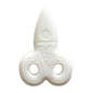 Silicone Focal Beads Creative Scissors Embossed Details Color Mix 20pcs 4