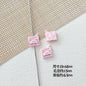 Painted Metal Beads 16mm Enamel Baking Phone & Yogurt Box 10pcs 13