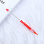 Beadable Mechanical Pencil Translucent Glittered Plastic Barrel 0.5mm 8