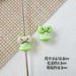 Bell and Bow Metal Beads 13mm Baking Painted Colorful 10pcs 7