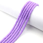 Flat Clay Beads 6mm Solid Color Polymer Spacer Discs 10strands 25