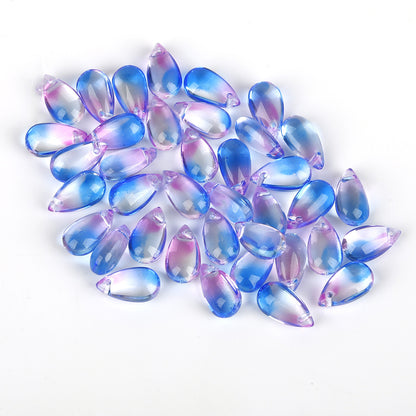 Czech Glass Beads Teardrop 8x14mm Smooth Polished 10pcs 8