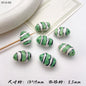 Hand Painted Fish Ceramic Beads 13x19mm Glazed Clownfish 1pc 16