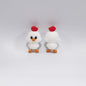 Silicone 3D Focal Beads Snoopy Shell Smiling Face Center 20Pcs 7