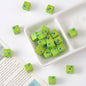 Star Acrylic Square Beads 10mm Colorful Tiny 10pcs 7