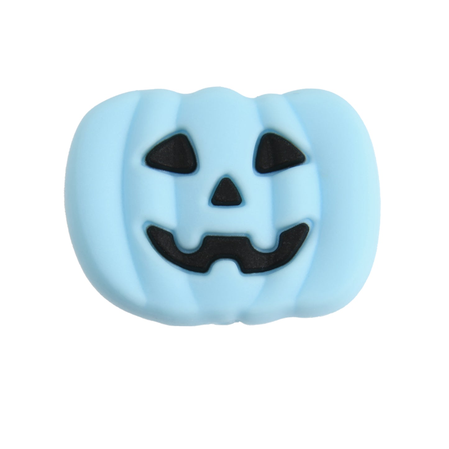 Silicone Focal Beads Halloween Ghost Pumpkin Bat Designs 10pcs 63