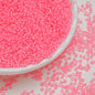 Dyed Core Seed Glass Beads 3mm Translucent Mixed Colors 23