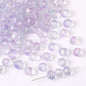 Czech Glass Beads Faceted 7 8mm Gradient Pastel Colors 50pcs 10